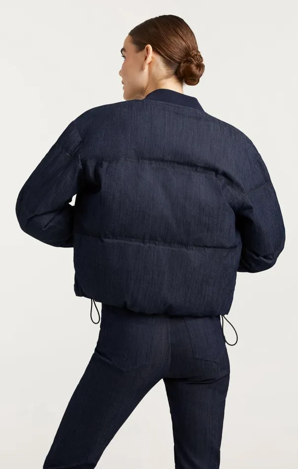 Women Denim Maris Puffer Indigo Cinq Sept Denim