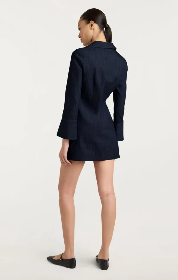 Women Denim Mckenna Dress Indigo Cinq Sept Mini