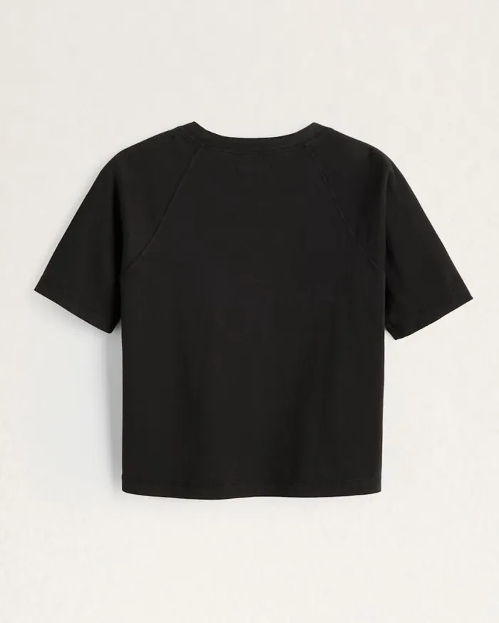 Women DESCHUTES HARDING EMBROIDERED TEE Black Pendleton Tees and Sweatshirts