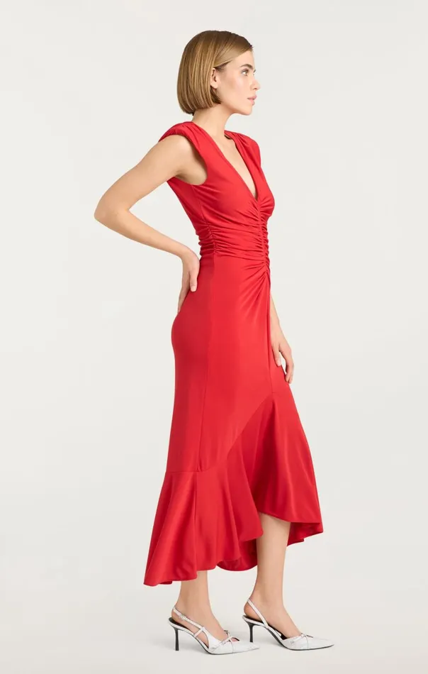 Women Dianne Dress Candyapple Cinq Sept Midi