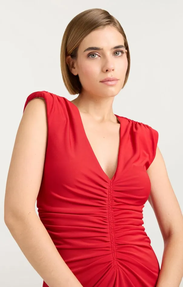 Women Dianne Dress Candyapple Cinq Sept Midi
