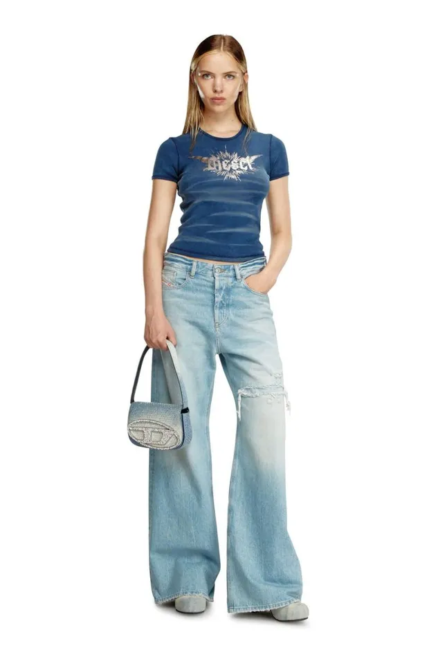 Women Diesel 1DR Bags 1DR Light Blue