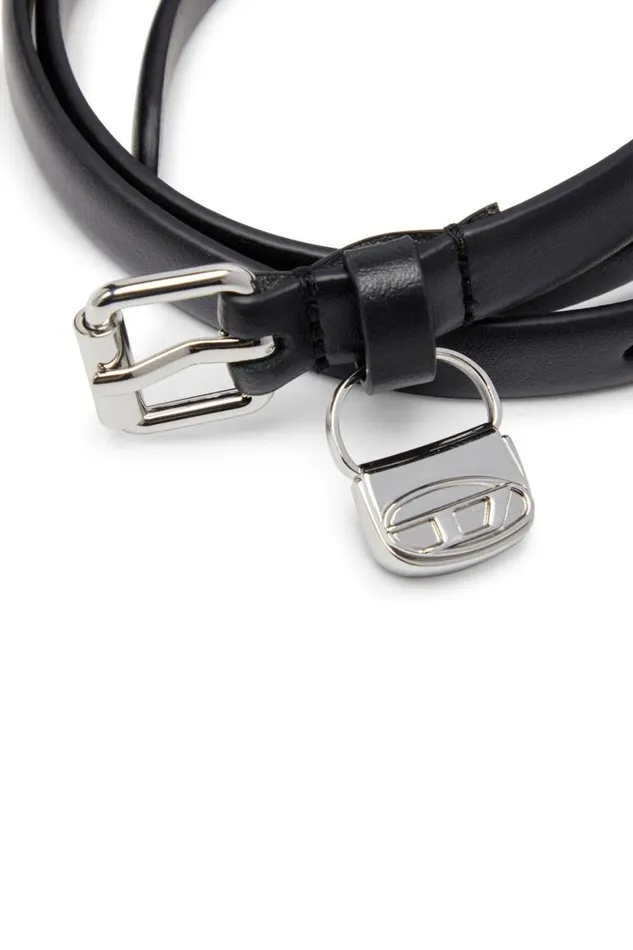 Women Diesel Belts BCHARM HIP Black