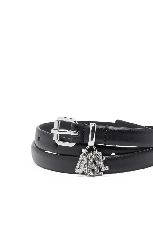 Women Diesel Belts BCHARMLOOP Black