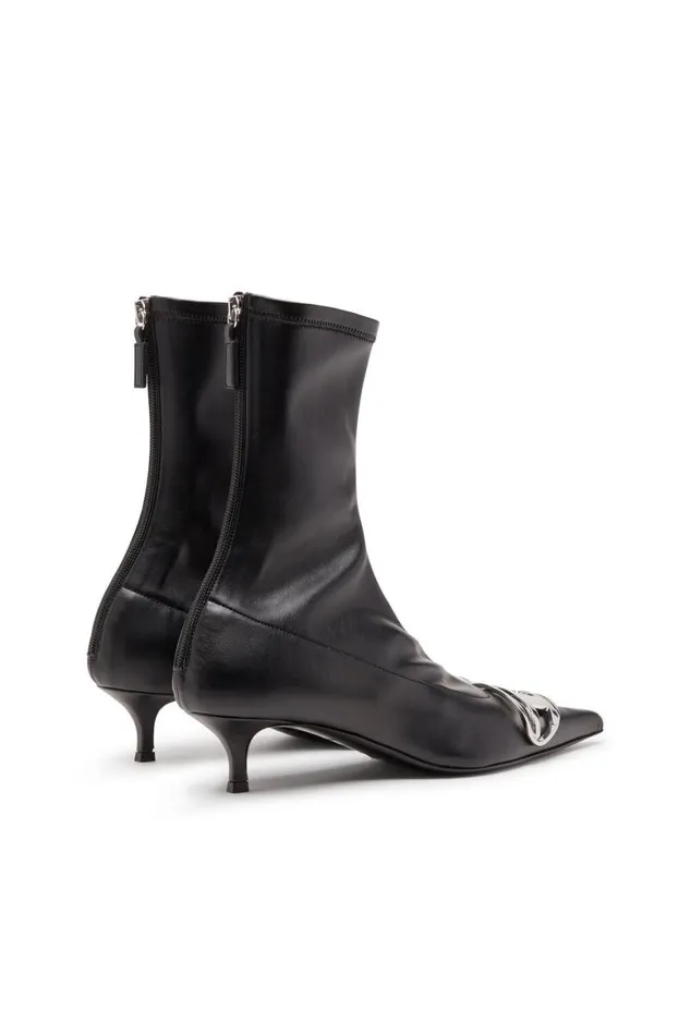 Women Diesel Boots DVENUS KITTIE BT Black