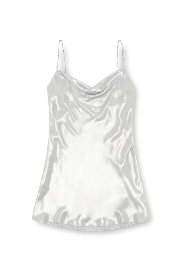 Women Diesel Dresses DMINTY Silver Women Diesel Dresses DMINTY Silver