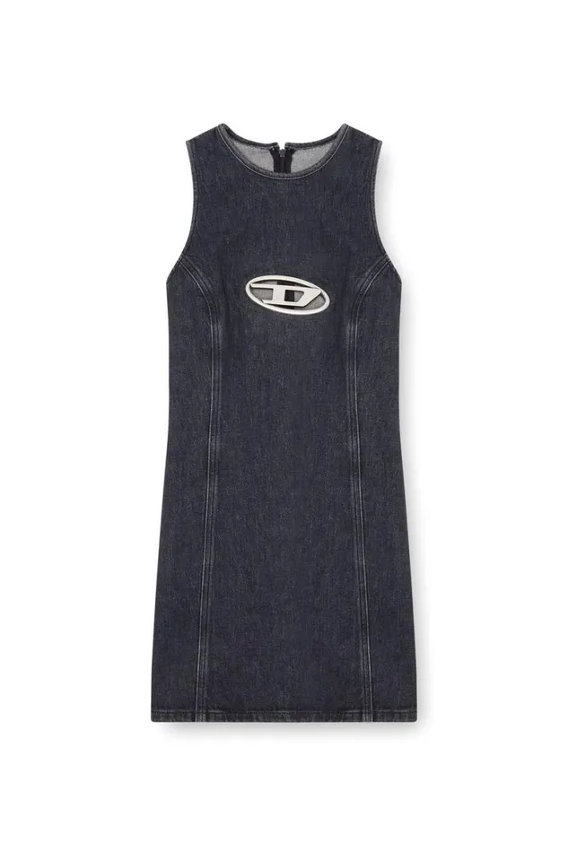 Women Diesel Dresses DEFERRIZFSD Black Women Diesel Dresses DEFERRIZFSD Black