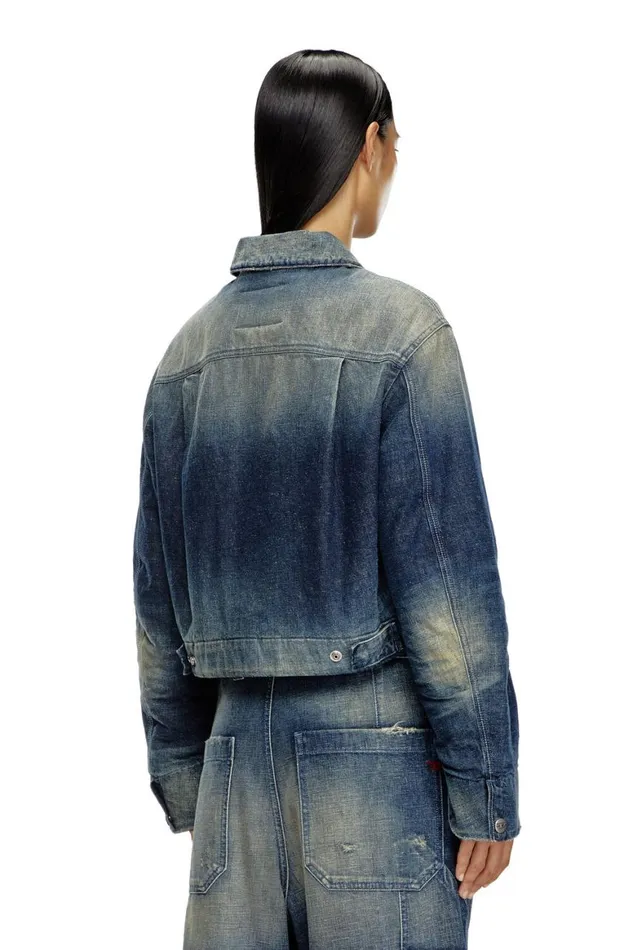 Women Diesel Jackets DENOVA Dark Blue Women Diesel Jackets DENOVA Dark Blue