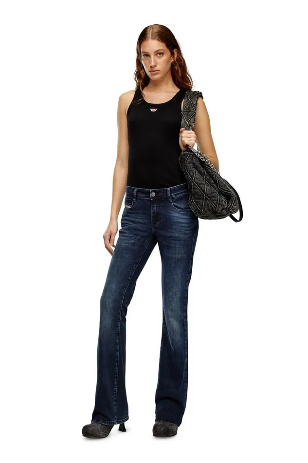Women Diesel Jeans Bootcut Jeans 1969 DEbbey 0ENAR Dark Blue