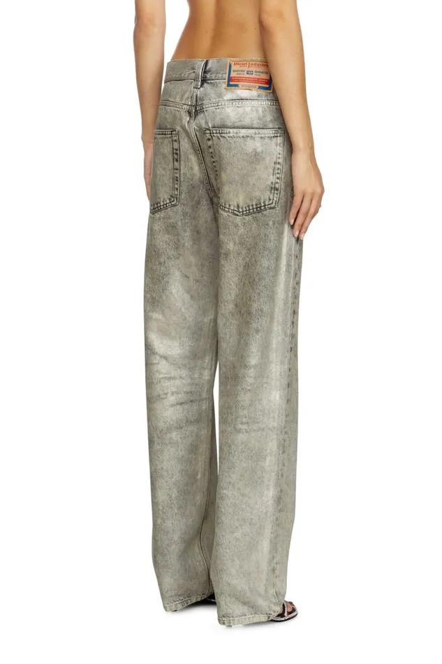 Women Diesel Jeans Regular Jeans 1988 DArk 09L79 Light Grey Women Diesel Jeans Regular Jeans 1988 DArk 09L79 Light Grey
