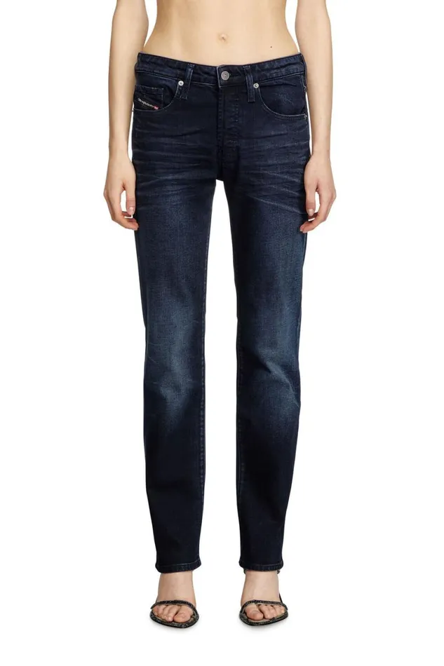Women Diesel Jeans Regular Jeans 1989 DMine 0BMBX Dark Blue Women Diesel Jeans Regular Jeans 1989 DMine 0BMBX Dark Blue
