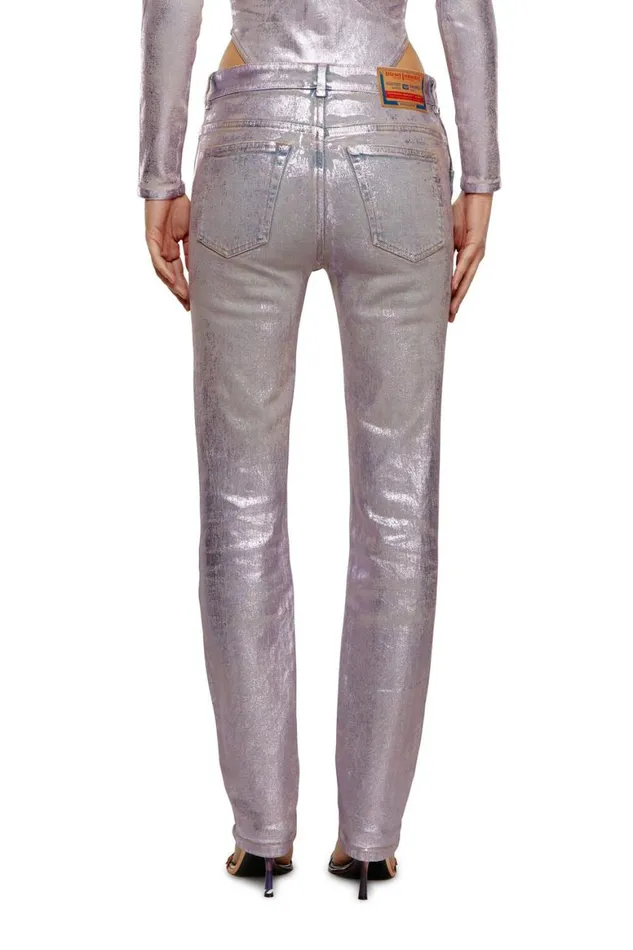Women Diesel Jeans Regular Jeans 1989 DMine 0PGAP Pink Women Diesel Jeans Regular Jeans 1989 DMine 0PGAP Pink