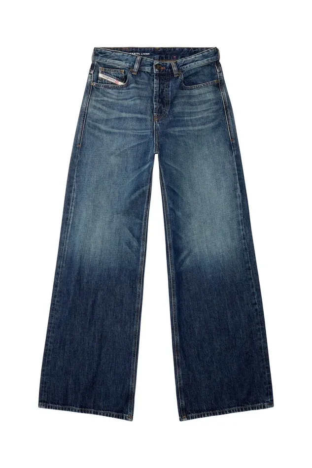Women Diesel Jeans Relaxed Jeans 1996 DSire 09H59 Dark Blue Women Diesel Jeans Relaxed Jeans 1996 DSire 09H59 Dark Blue