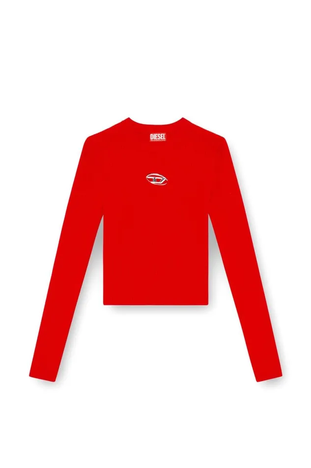 Women Diesel Knitwear MVALARI Red Women Diesel Knitwear MVALARI Red