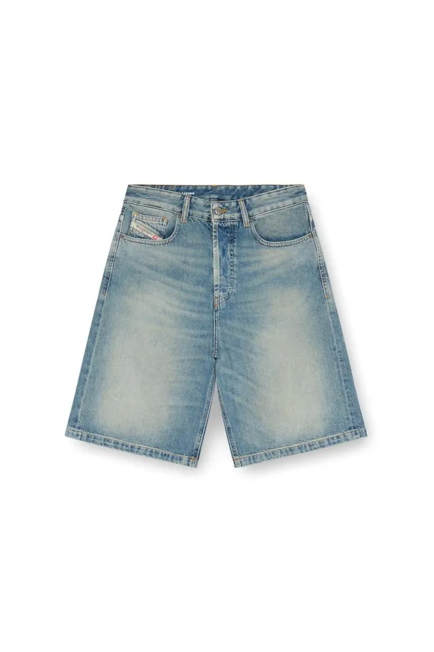 Women Diesel Pants and Shorts DESIRESHORT Light Blue Women Diesel Pants and Shorts DESIRESHORT Light Blue