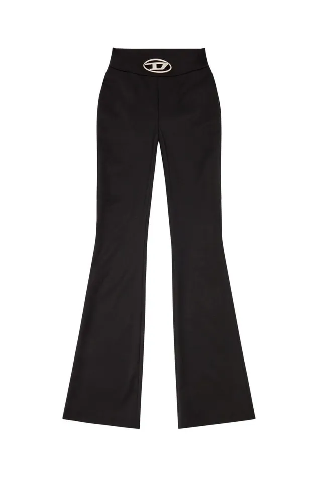 Women Diesel Pants and Shorts PERSEUS Black Women Diesel Pants and Shorts PERSEUS Black