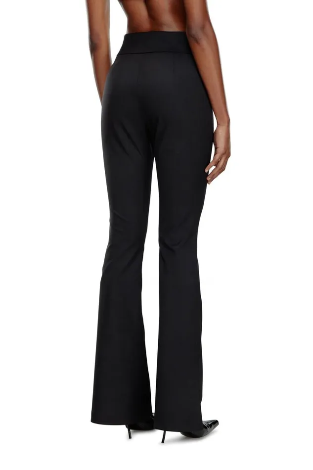Women Diesel Pants and Shorts PERSEUS Black Women Diesel Pants and Shorts PERSEUS Black