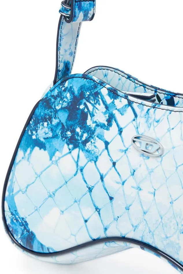 Women Diesel Play Bags PLAY SHOULDER Azure