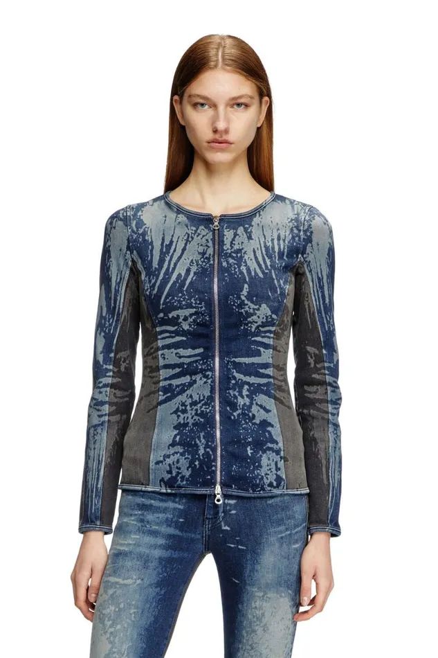 Women Diesel TShirts and Tops DEGARYS Dark Blue Women Diesel TShirts and Tops DEGARYS Dark Blue