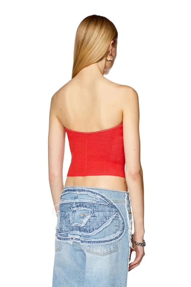 Women Diesel TShirts and Tops MCLARKSVILLEA Red Women Diesel TShirts and Tops MCLARKSVILLEA Red