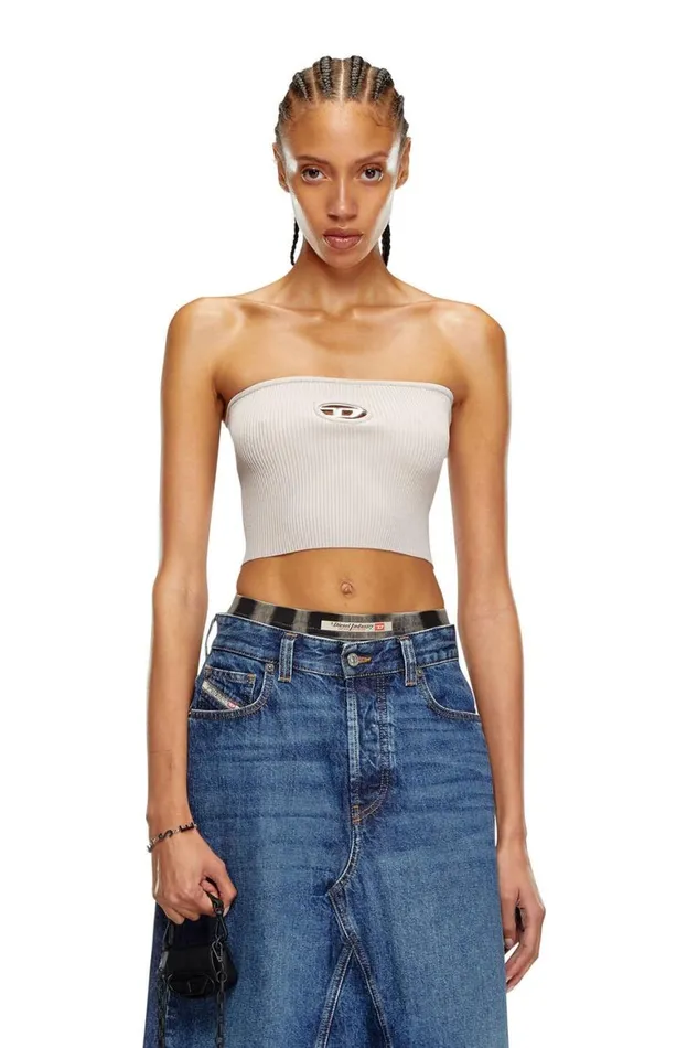 Women Diesel TShirts and Tops MCLARKSVILLEX Grey Women Diesel TShirts and Tops MCLARKSVILLEX Grey