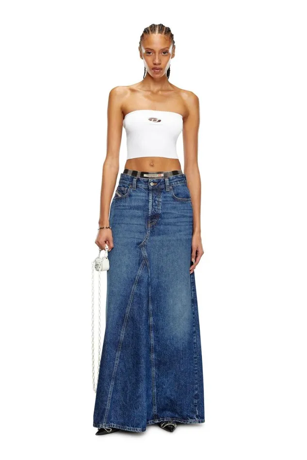 Women Diesel TShirts and Tops MCLARKSVILLEX White