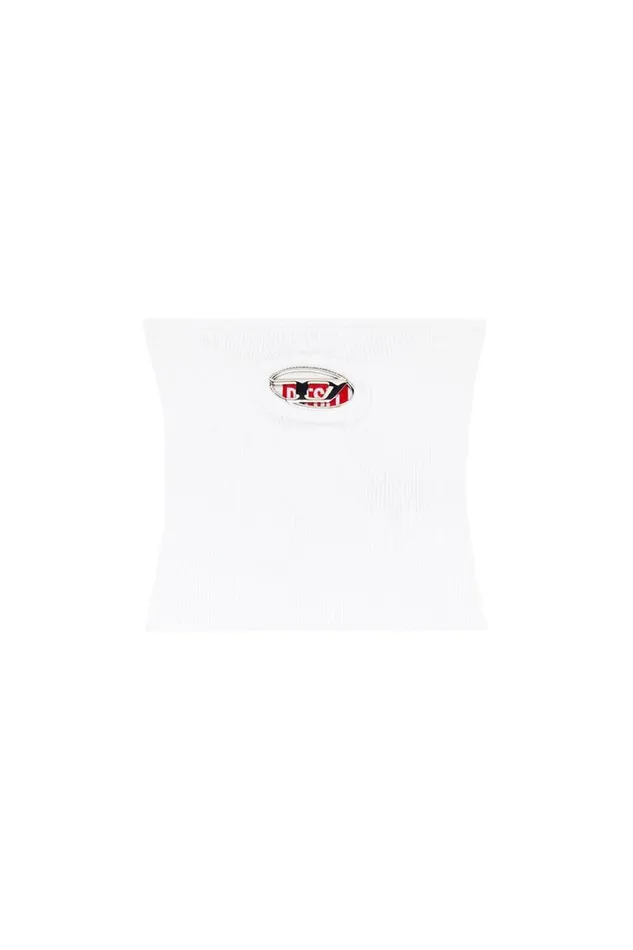 Women Diesel TShirts and Tops MCLARKSVILLEX White Women Diesel TShirts and Tops MCLARKSVILLEX White