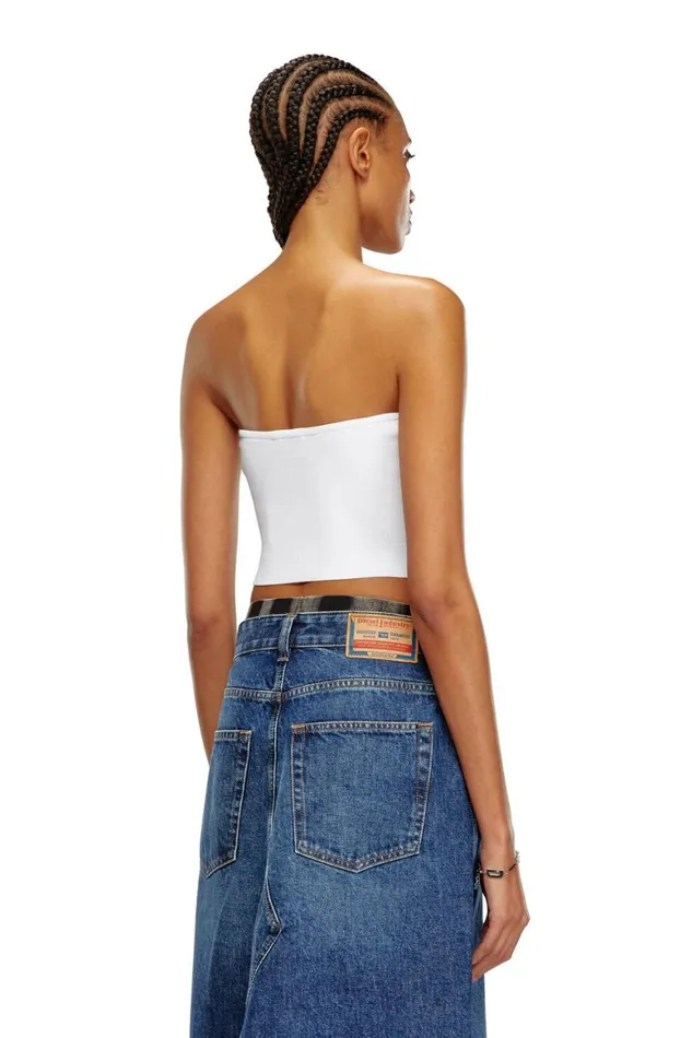 Women Diesel TShirts and Tops MCLARKSVILLEX White Women Diesel TShirts and Tops MCLARKSVILLEX White