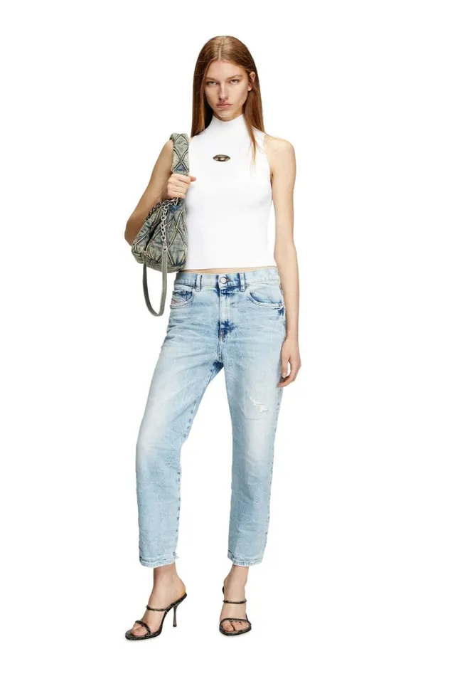 Women Diesel TShirts and Tops MONERVAXTOP White