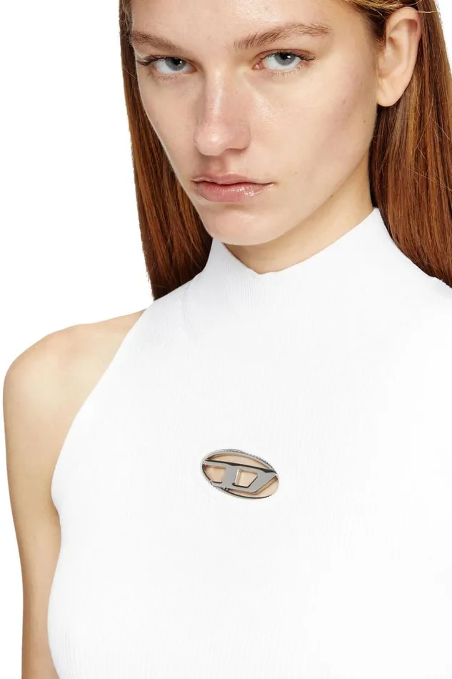 Women Diesel TShirts and Tops MONERVAXTOP White Women Diesel TShirts and Tops MONERVAXTOP White