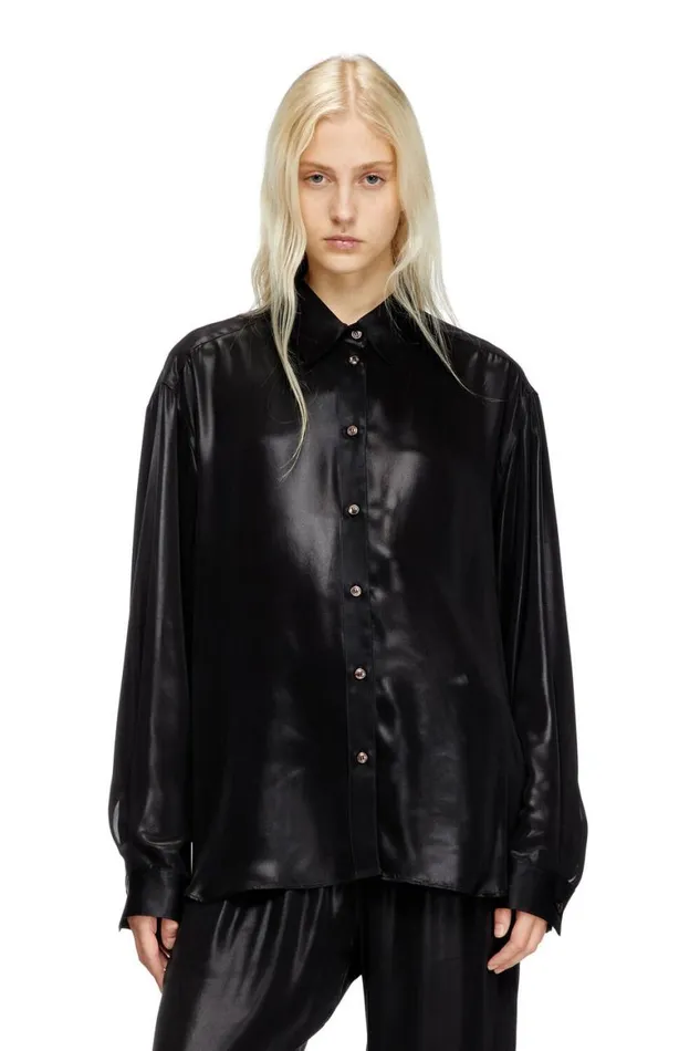 Women Diesel TShirts and Tops SSIMPLYCWNQ1 Black Women Diesel TShirts and Tops SSIMPLYCWNQ1 Black
