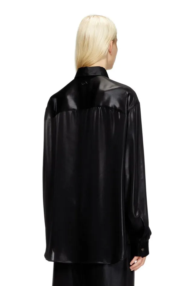 Women Diesel TShirts and Tops SSIMPLYCWNQ1 Black Women Diesel TShirts and Tops SSIMPLYCWNQ1 Black