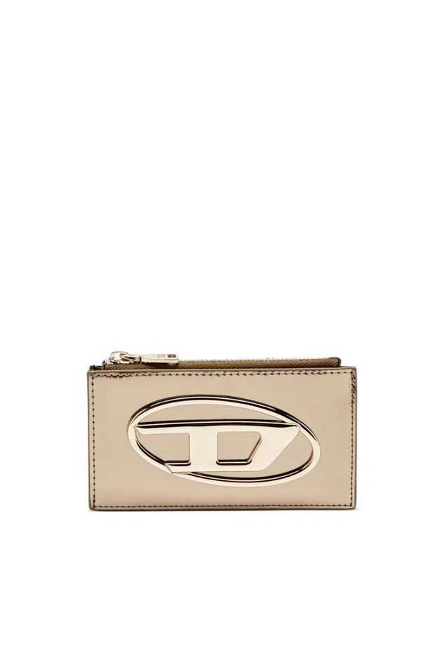 Women Diesel Wallets 1DR CARD HOLDER III Bronze