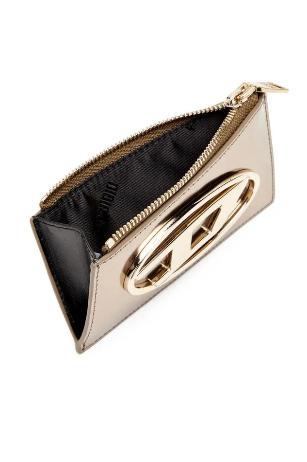 Women Diesel Wallets 1DR CARD HOLDER III Bronze Women Diesel Wallets 1DR CARD HOLDER III Bronze