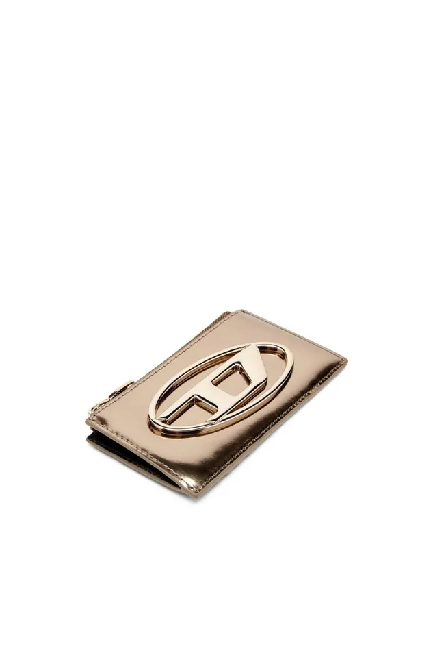 Women Diesel Wallets 1DR CARD HOLDER III Bronze Women Diesel Wallets 1DR CARD HOLDER III Bronze
