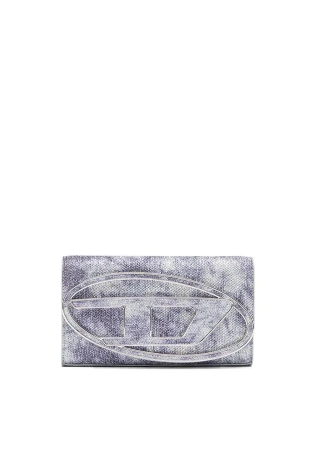 Women Diesel Wallets 1DR WALLET STRAP Blue