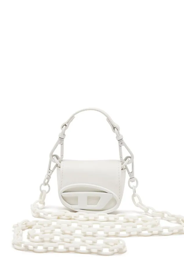 Women Diesel Wallets 1DR XXS CHAIN White