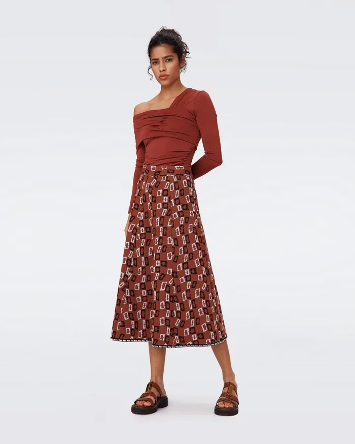Women Dolores Top Chestnut DVF Tops