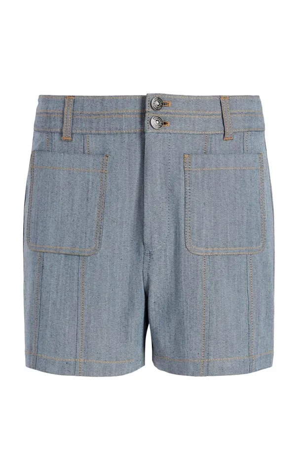 Women Dorothea Short Lightindigo Cinq Sept Denim