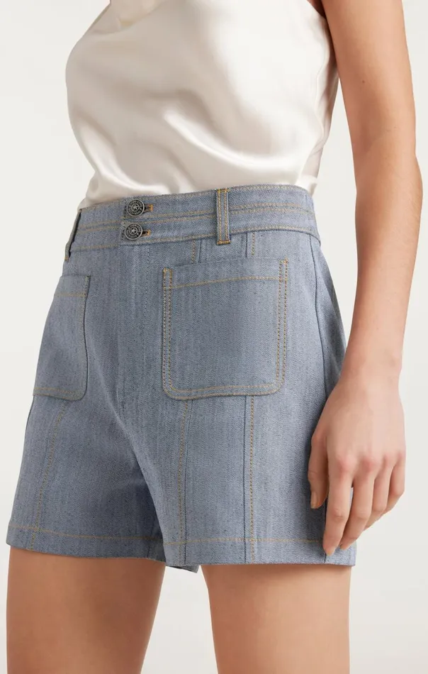 Women Dorothea Short Lightindigo Cinq Sept Denim