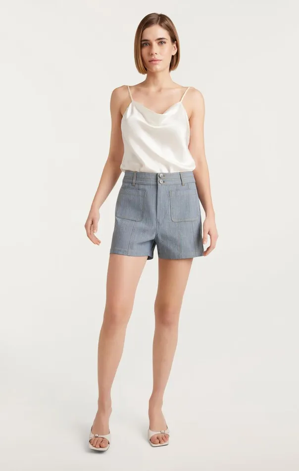 Women Dorothea Short Lightindigo Cinq Sept Denim