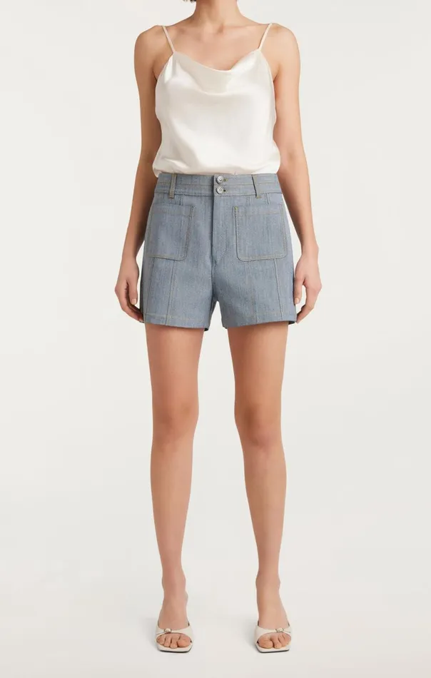 Women Dorothea Short Lightindigo Cinq Sept Denim