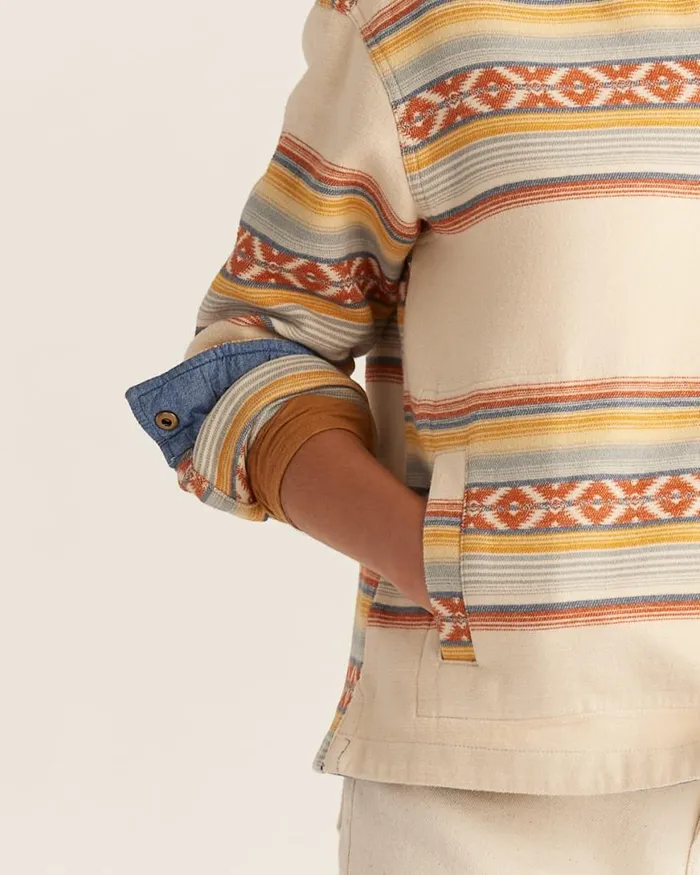 Women DOUBLESOFT HALFZIP PULLOVER Ivory Multi Pendleton Shirts and Blouses