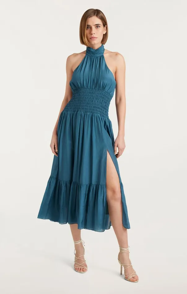 Women Dover Dress Midnightrain Cinq Sept Midi