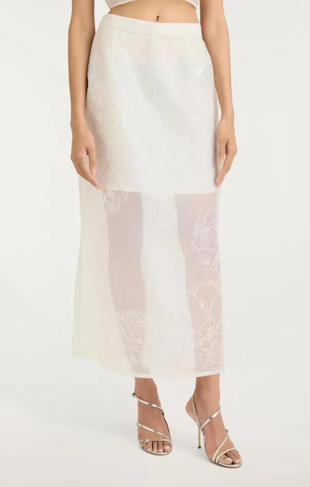 Women Etta Skirt Ivory Cinq Sept Skirts