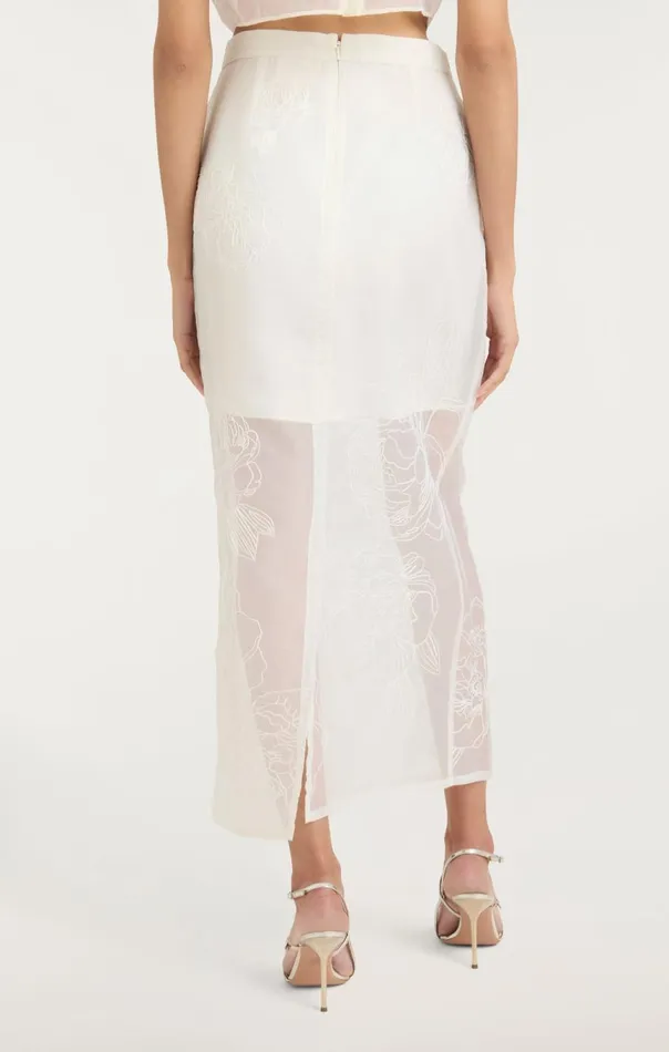Women Etta Skirt Ivory Cinq Sept Skirts