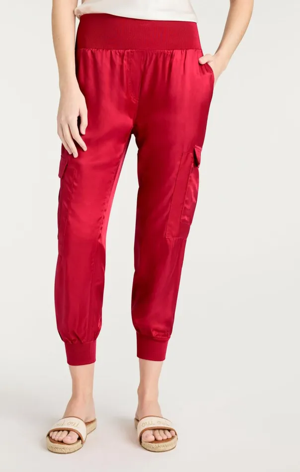 Women Giles Pant Redcurrant Cinq Sept Pants