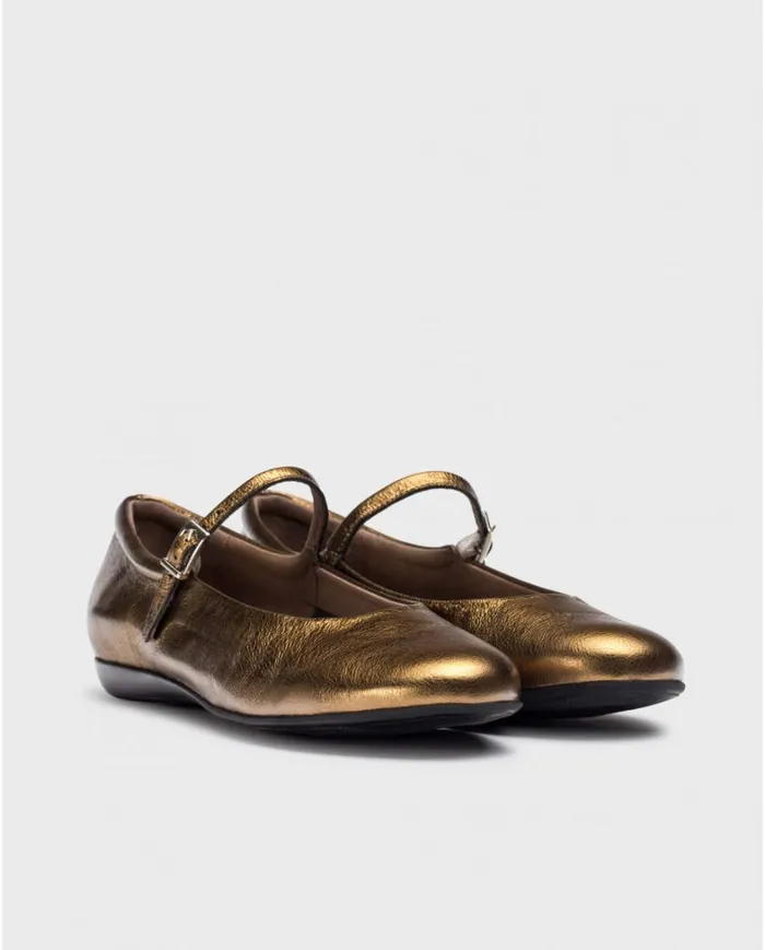 Women Gold MONTARI Ballet Flat Wonders Ballerinas Women Gold MONTARI Ballet Flat Wonders Ballerinas
