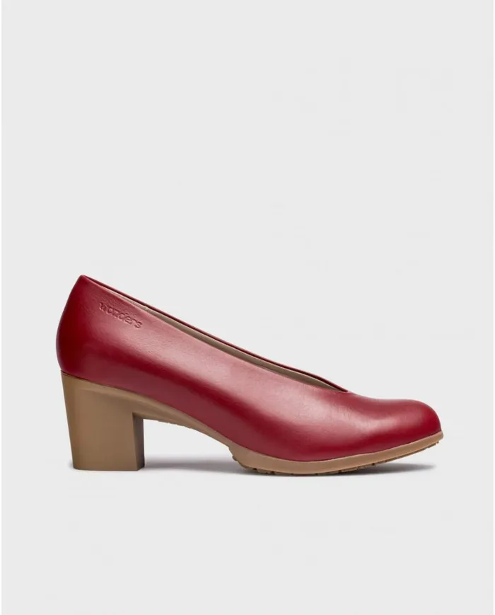 Women GRACE Red Shoes Wonders Heels