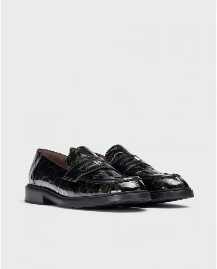Women Green NED Moccasin Wonders Loafers Women Green NED Moccasin Wonders Loafers